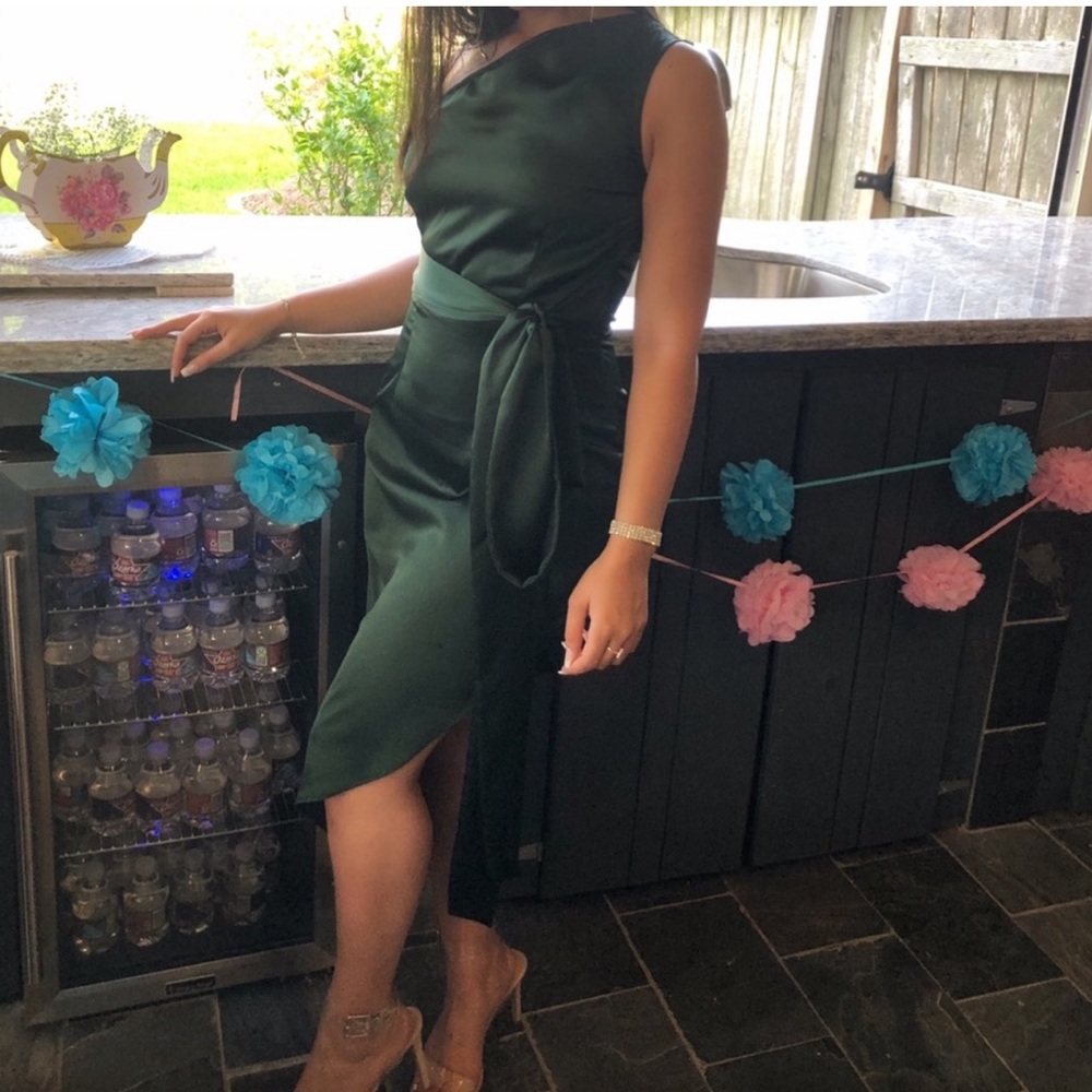 Satin Dress